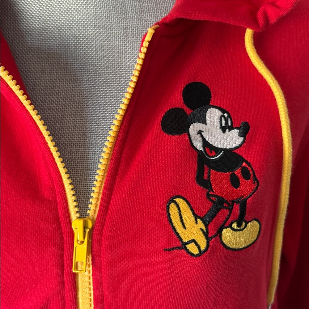 DISNEY Vault Collection 50 Walt Disney World Mickey Mouse Zip Hoodie Jacket L - Picture 2 of 7